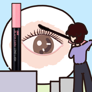 peripera菲丽菲拉睫毛膏inkblack纤长卷翘浓密防水不晕染持久自然