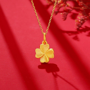 老凤祥黄金心项链