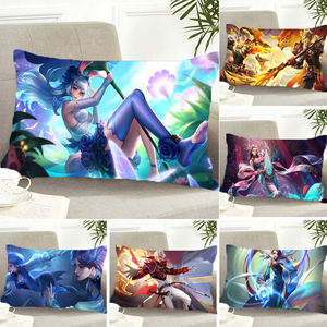 王者荣耀全英雄抱枕睡觉床头靠枕鲁班李白王昭君貂蝉双面周边定制