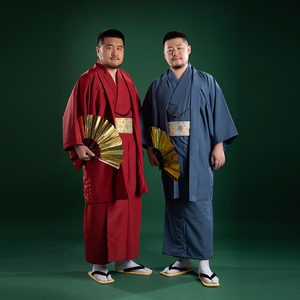 熊熊便利店日本传统男士正式和服正装成人礼羽织着物日式礼服正规