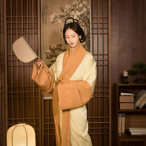 佛伦汉服福袋马王堆直裾袍女《却印》秦汉复原非影楼古装(可来料