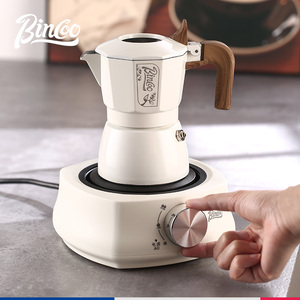 Bincoo摩卡壶专用电热炉煮咖啡加热器家用煮茶器小型电陶炉烧水炉