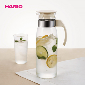 HARIO日本冷水壶 耐热玻璃大容量家用果汁凉热水壶RP凉水壶耐高温