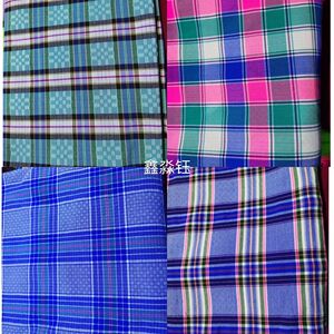 贵州布依族土床单夏天条纹褥单防滑手工土布民族壮族格子