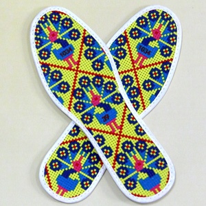 日本购好看的十字绣鞋垫成品已绣好几何动物图案鞋垫子手工w夏季