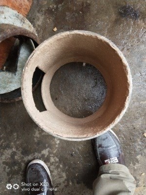 裂缝炉心灶膛煤炉子快r干型高温老式方便防火泥内胆耐火泥炉芯