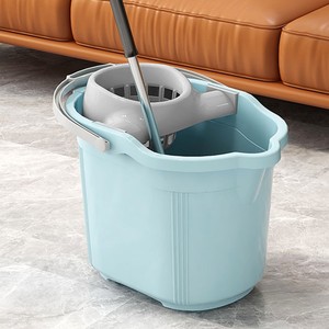 地拖桶家用拖把桶带轮子脱水桶手动挤水旋转懒人神器免水洗拖布桶