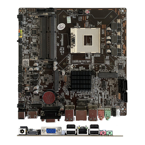 hm65 hm77一体机电脑主板itx17*17迷你主机2-3代pga988笔记本cpu