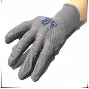 防滑耐磨耐a酸碱耐油防割t橡胶劳保工作线挂胶皱纹浸胶线手套