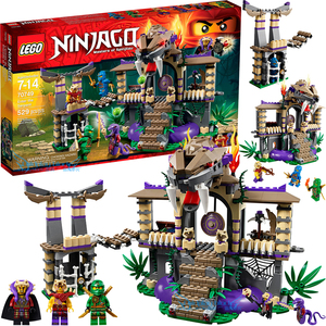 lego乐高70749经典幻影忍者劳埃德勇闯狂蟒碉堡拼装积木人仔玩具