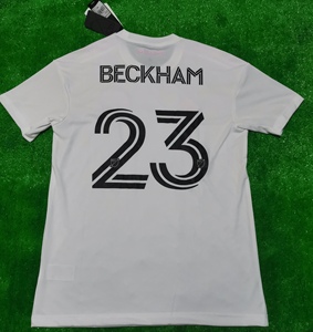 adidas 迈阿密国际 23号贝克汉姆短袖球迷版球衣足球服 ge2104