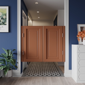 地中海牛仔门栅栏门实木室内门酒吧门自由门半腰门隔断复古吧台门