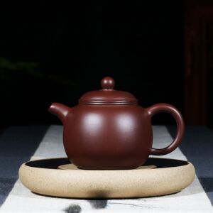 手工宜兴紫砂壶原矿紫朱泥匏尊老款礼品徐方梅泡茶壶收藏茶具茶道