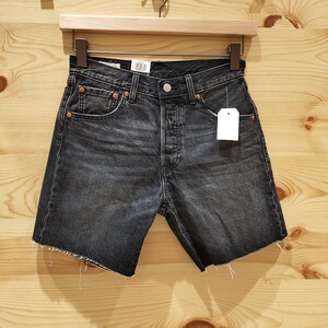 levis李维斯男生501系列碳灰色纽扣牛仔短裤85221-0005 852210005