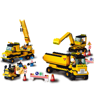 乐高积木建筑工地