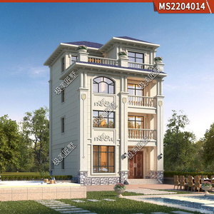 小别墅四层设计图纸