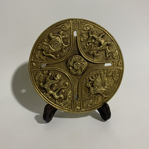 涿州鸟笼笼钩盖板竹圆鸟笼具配件天津赵记白铜黄铜紫铜高鼓盖板