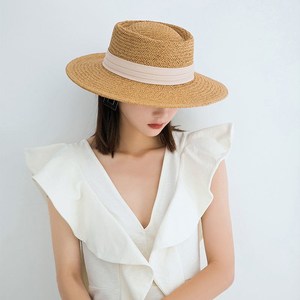 夏天女士帽子洋气漂亮的适合头大女生戴的夏季草帽时尚海边大头围