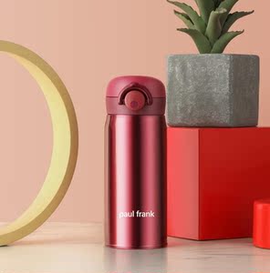 大嘴猴超真空奥氏体型303不锈钢保温杯直身杯pfc739-350