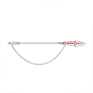 fate系列刺穿死棘之枪胸针幸运石正版二次元动漫周边库·丘林徽章