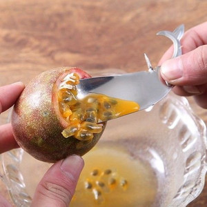 开百香果开果器鸡蛋果勺子开口器开壳刀不锈钢切水果家用神器