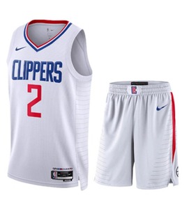 正品耐克快船队2号伦纳德0号威少13号乔治球衣nba篮球服运动套装