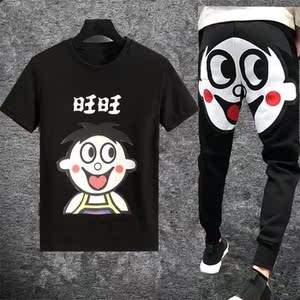 旺仔牛奶套装社会小伙