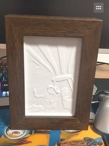 3d打印创意透光浮雕照片