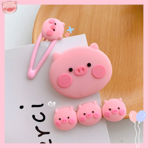可爱小猪发夹女童头饰儿童发卡侧边刘海碎发夹小女孩发饰韩国夹子