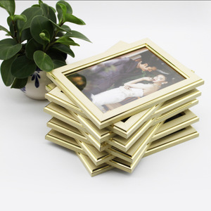 影楼9宫格相框墙九宫e格7寸相框九组合土豪金9组合照片墙影楼礼品