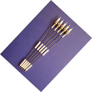 烧嘴电极 点火针 高温探针窑炉点火棒梅花头喷嘴火花塞点火棒陶瓷