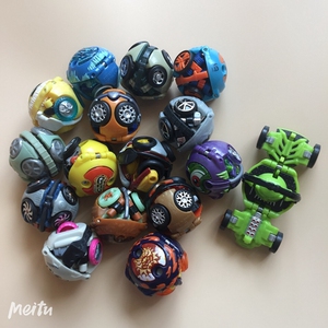 满50包邮外贸绝版风火轮爆丸车可弹开爆丸小车玩具车