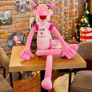 。粉红豹公仔娃娃可爱达浪粉红顽皮豹毛枕绒玩玩具偶抱物生日礼女