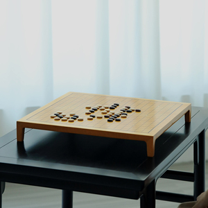 围棋棋盘榧木棋墩