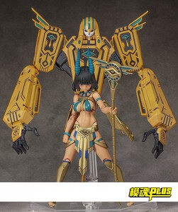 alphamax skytube 埃及法老王 亡灵 机娘 伊西斯 dx版 拼装模型