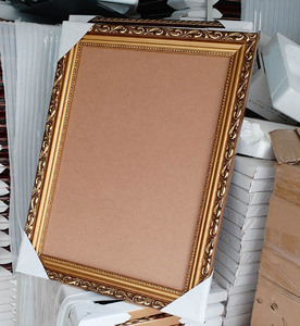 24寸实木相框 画框 豪华宽边 40x60cm 内径 镜框 含有机玻璃