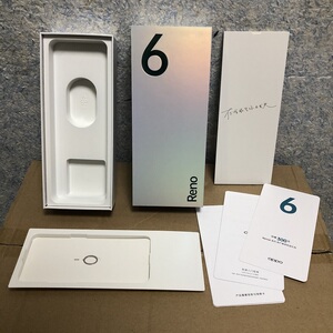 oppo reno6 手机包装空盒子 reno6充电头器数据线耳机原装