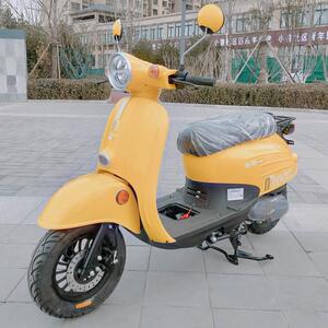 嘉陵摩托车新款月亮踏板车125发动机国四电喷可上牌时尚女装款