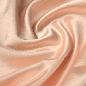 珊瑚粉纯色一字纹闪光棉 汉服装太极服茶服上衣长裙长袍床品面料