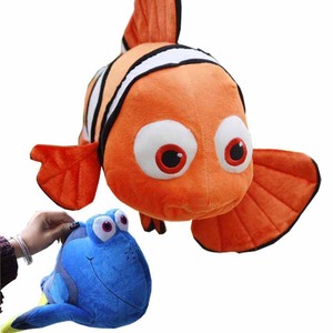 海底总动员毛绒玩具海洋动物尼莫小丑鱼公仔多莉玩偶抱枕儿童礼物