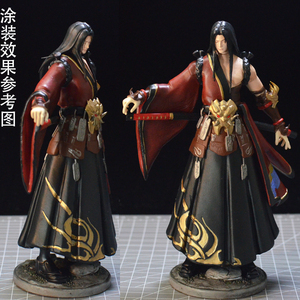 橘右京修罗摆件礼物模型手办白模 寒武纪gk