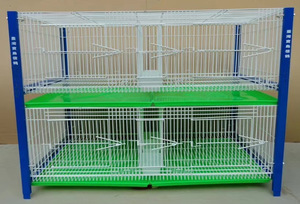 台湾配对笼两层四格鸽子繁殖笼超大观赏笼宠物笼【宝岛信鸽正品】