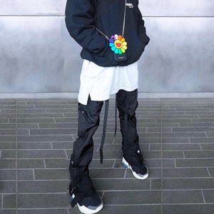 fear of god fog第六季纽扣排扣工装裤飘带休闲裤长裤 高街运动裤