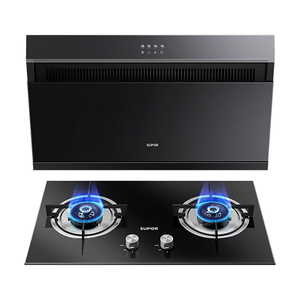 苏泊尔mj11 mb11吸油烟机侧吸式燃气灶煤气灶双灶嵌入式厨房套装