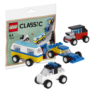 乐高 30510 90年造车史 Lego经典系列 益智积木玩具 限量拼砌包