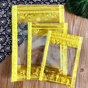 通用金花包装袋花茶干货香菇 花菇包装袋五谷杂粮饼干烘焙自封袋