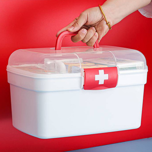 医药箱便携小型家用急救箱药品药物收纳盒家庭装家用大容量多功能