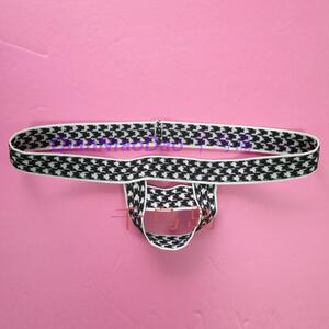 18zhzhou13淘宝男士吊环丁字裤男 提型环 冰丝套环锁精低腰男生内裤