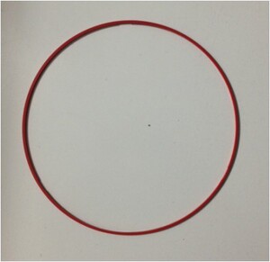 镜头红圈装饰圈