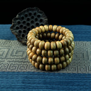 亏本处理 天然印尼苏拉威西沉香金钱串手串 大规格规整算盘珠清甜